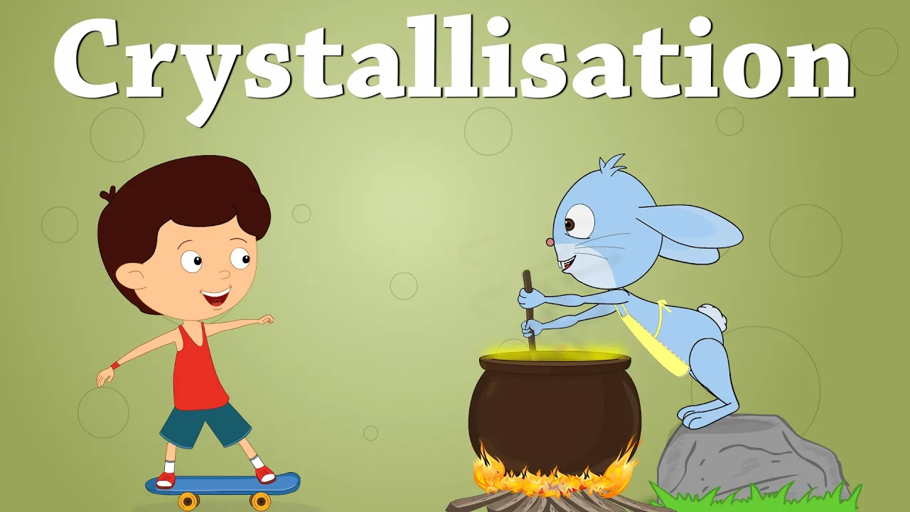 Crystallization | #aumsum #kids #science #education #children