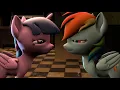 rainbow dash makes twilight think shes gonna kiss her but she boops her instand