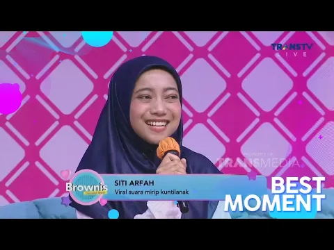 Download MP3 Emang Sih Suara TAWA Siti Ini SEREM Banget | Best Moment #Brownis (7/12/21)
