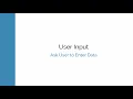 Take User Input in java Lecture 13