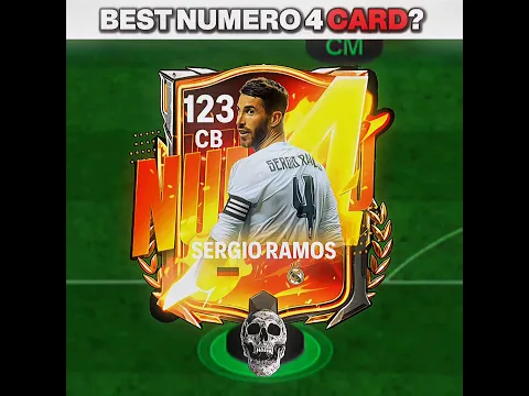 Best Number 4 Card? Ramos? 🥶 #shorts #fcmobile
