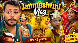 The Janmashtmi Vlog 🧿 @Dhruvsaxena17  | Ankush Saxena | Swati Shrivastav  