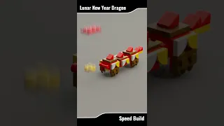 LEGO Monthly Mini - Lunar New Year Dragon (40395-1) - Speed Build #lego
