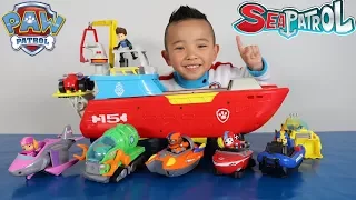 Sea Patroller Vehicles And Characters Complete Set CKN