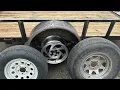 Carry-On Trailer Wheel Upgrades Will truck wheels work on a utility trailer Mock up and opinion