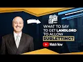 What to Say to Get a Landlord to Allow Subletting
