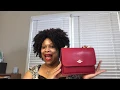 Coach Caviar Leather Klare Crossbody in True Red