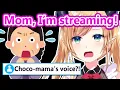 Choco-sensei s Mother Invades Her Stream and Makes Her Panic