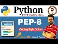 10 Implementing Python PEP-8 Recommendations Python PCEP Certification PCEP-30-02