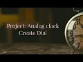 java project AnalogClock part-2 Create Analog Dial vscode java swing java