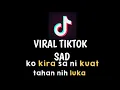DJ SAD ko kira sa ni kuat tahan nih luka| Virat tiktok