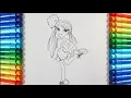 BRATZ COLORING PAGES WINTER COLORING Bratz Doll Winter Wintertime Wonderland 2nd Edition Dana