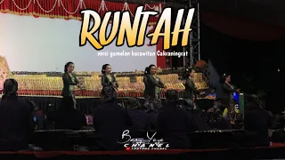 Download Runtah//versi Karawitan cakraningrat//ki Sigit Ariyanto MP3