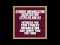 Student Org Reg Guide
