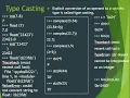 Python Data Handling Part 4 Expression evaluation random Module new Syllabus CBSE std 11 type cast