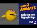 Basic Character Rigging Tutorial in Maya - BounceBall Rig