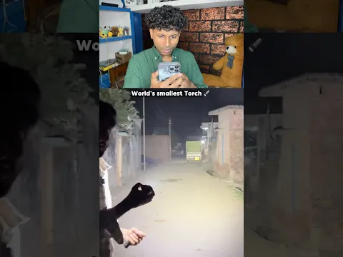 ഇത്രയും വെട്ടം വരുമോ😨Smallest torch വാങ്ങി🔦