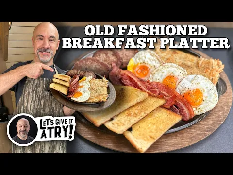 Old Fashioned Breakfast Platter on the Blackstone Griddle