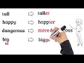 Comparative Adjectives Adjectives That Compare Two Nouns