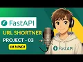 FastAPI React A URL Shortener in Hindi FastAPI Project