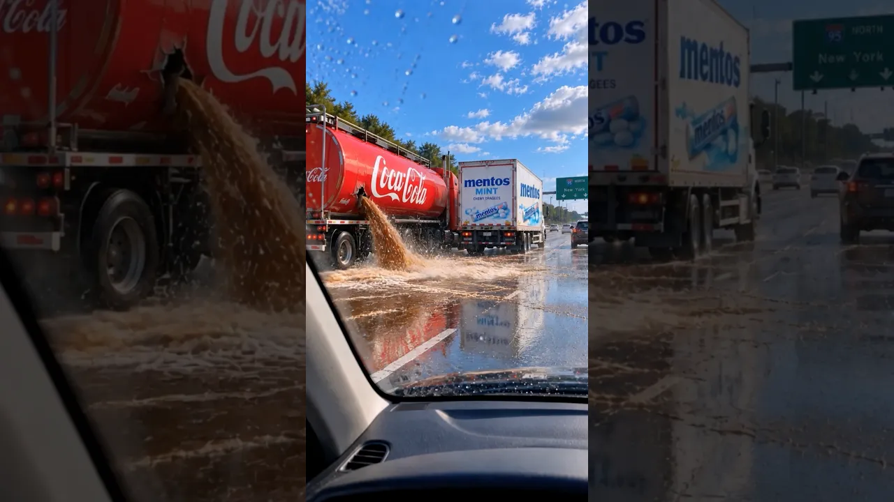 Coke and Mentos