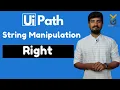 UiPath String Manipulation Right Function Yellowgreys