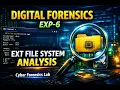 Digital Forensics Experiment 6 EXT File System Analysis using Sleuth Kit Kali Linux Practical
