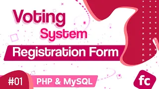Voting system Create Ragistration form Login form Php MySQL with logout Login session