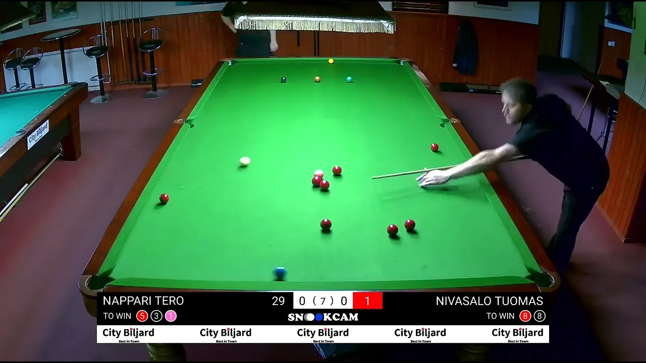 SnookCam Demo Nappari Tero Vs Nivasalo Tuomas