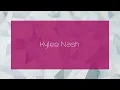 Kylee Nash - appearance