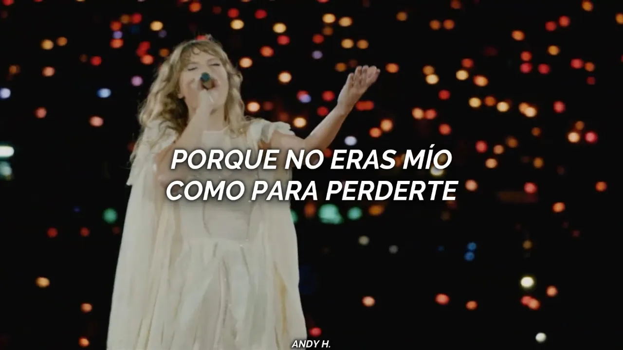 Taylor Swift - august (Eras tour/español) Taylor Swift - august (Eras tour/español)