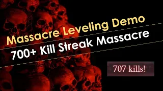 diablo 3 massacre leveling 700 kill streak temple of the firstborn