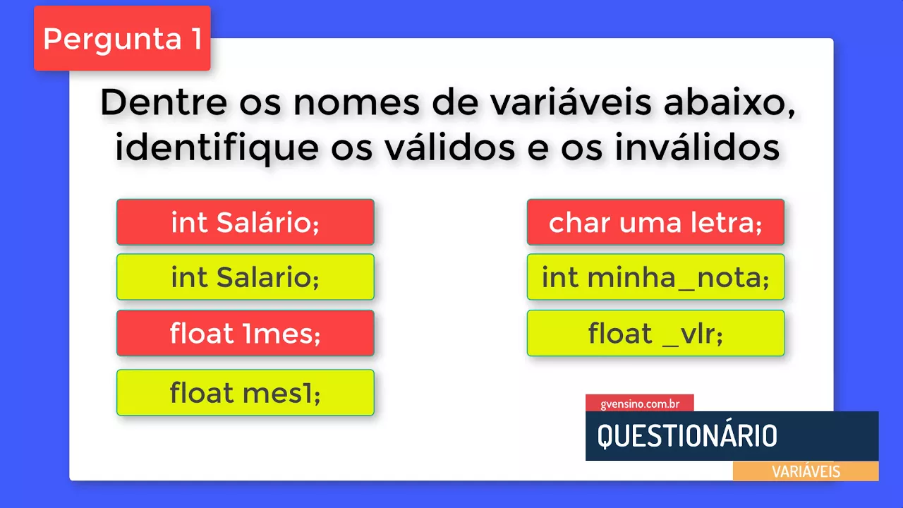 Entenda Variáveis Parte 2 - Curso PIC e Arduino