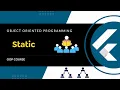 14 - Static In Dart object oriented programming course