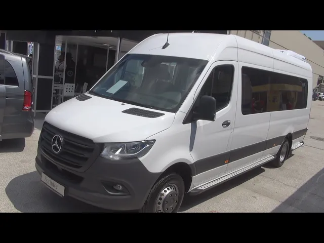 Download MP3 Mercedes-Benz Sprinter 519 CDI 19+1 Seats 4x2 Bus (2022) Exterior and Interior