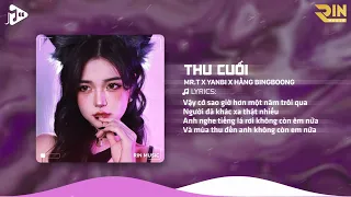 thu cu i rin music remix mr t x yanbi x h ng bingboong d m a thu kh ng c n y u anh n a remix