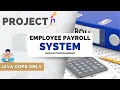 Java OOPs Project - Java Employee Payroll System Project Tutorial OOP Concepts Implementation