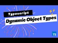 Typescript Dynamic Object Types Typescript Tutorial bangla