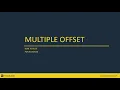 AutoCAD Multiple Offset - Kobi Toolkit