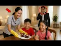 Download Lagu Tỷ phú bất ngờ về nhà sớm — và chết lặng khi thấy cô giúp việc đang làm điều này với các con mình!