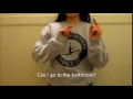 ASL - Can I go to the bathroom