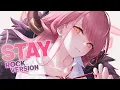Download Lagu Nightcore - STAY | Justin Bieber \u0026 The Kid LAROI (Rock Version) - (Lyrics)