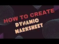 Creating a Dynamic Marksheet HTML CSS and Bootstrap Tutorial