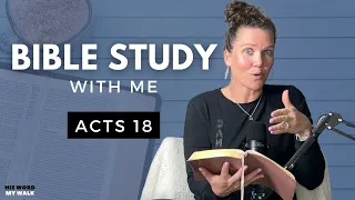 Acts 18 Who Were Priscilla And Aquila In The Bible Bible Study WITH Me