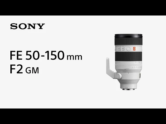 SEL50150GM | Ống kính FE 50-150mm F2 GM