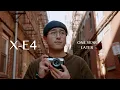 How I use the X-E4 for Street Photography lenses settings X100V comparison