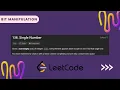 Single Number Bit Manipulation LeetCode 136 PYTHON