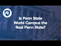Is Penn State World Campus the Real Penn State
