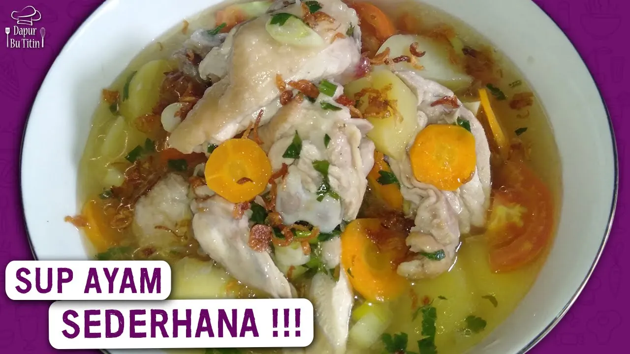 Resep Sop Ayam Pak Min Klaten