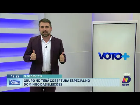 Eleições 2024: Grupo ND terá cobertura especial no domingo das eleições